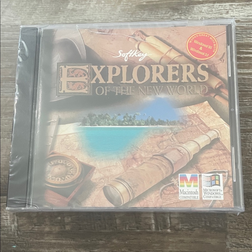 NWT Explorers of the New World CD-ROM